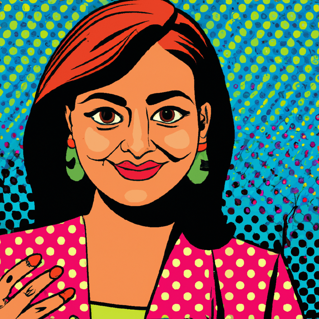 pop art love romance colorful 2d 60s retro dating "one image" cheerful attractive woman from bangeldesh