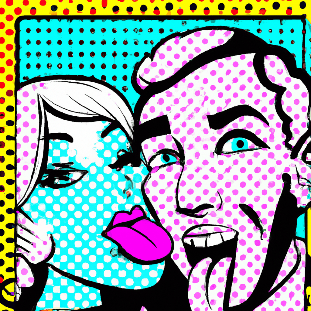 Flirty Fun: The Art of Sticking Your Tongue Out